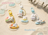 چارم /آویز بانی خرگوش ساحلی 🧜🏻♀️ 🥤🐰🏝️🏖️