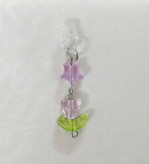 Plug/سوکت اویز پینک چارم طرح گل 🌷